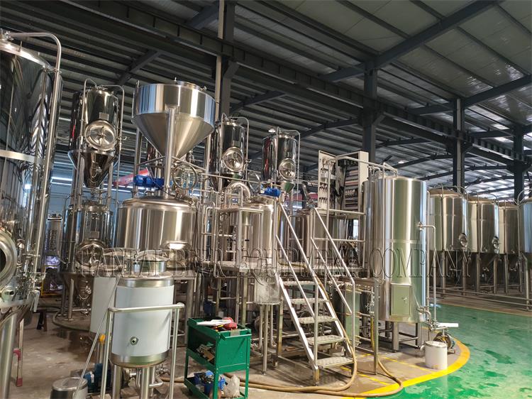 <b>Tiantai Nanobrewery system 500L brewhouse for Chile brewery</b>